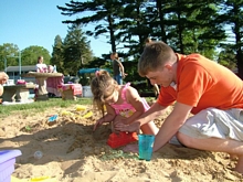 Sand Castles at the Resort